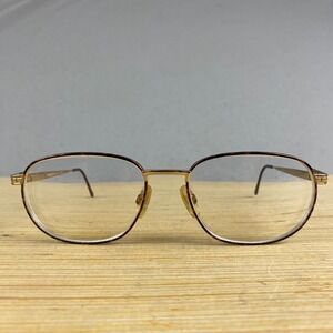 Yves Saint Laurent Eyeglasses 4088 Y173 Gold Tortoise Italy 57 18 140 y2K flex